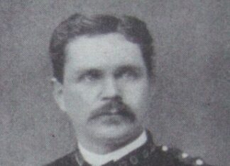 1875 : Paul Boyton et sa combinaison de survie