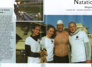 Ma traversée de Paris à la nage 2006 dans la presse